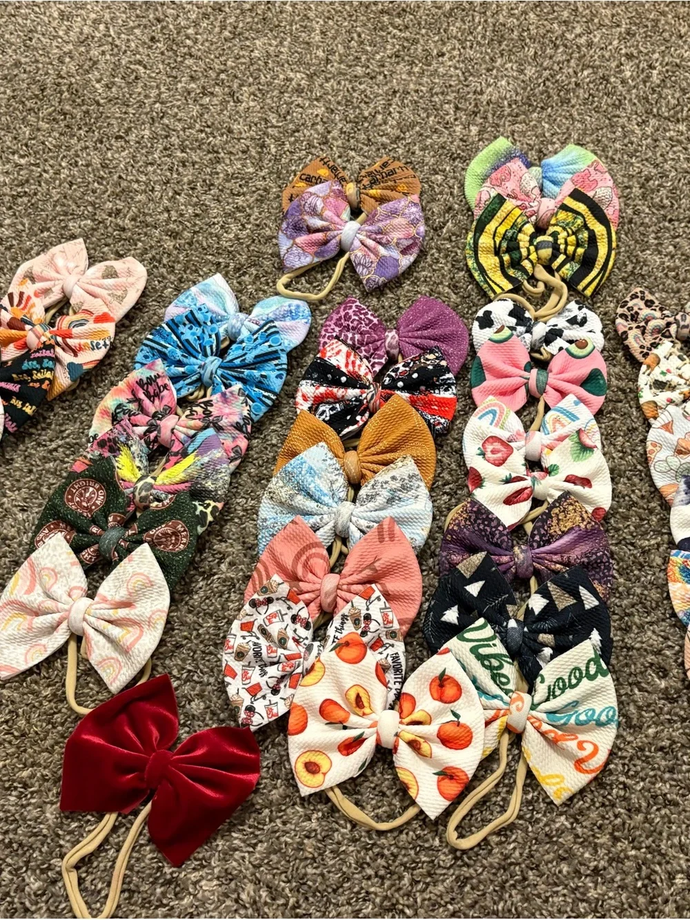Handmade bow bundle